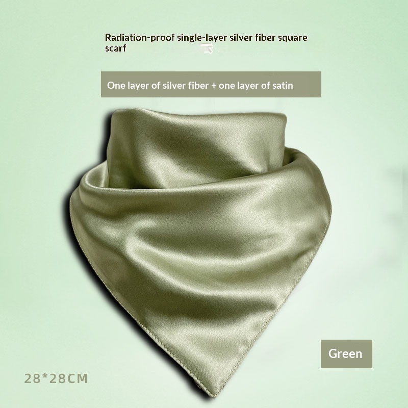 Washable fiber radiation-protective neck gaiter (pink-one