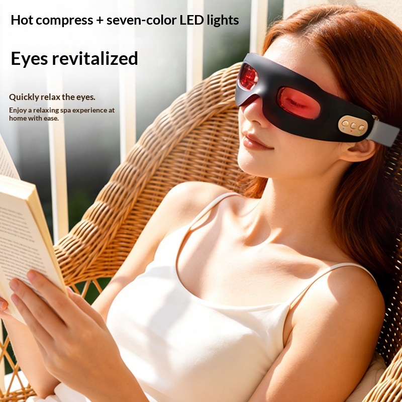 Rechargeable Red-light Vibration Eye Massager