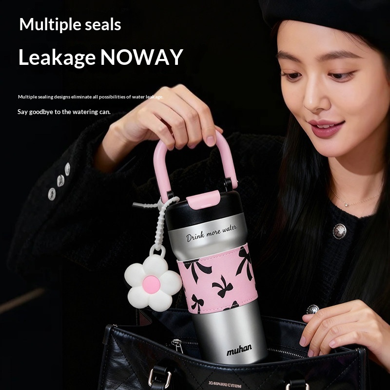 316 Stainless Steel Coffee Mug With Handle Insulated For Women