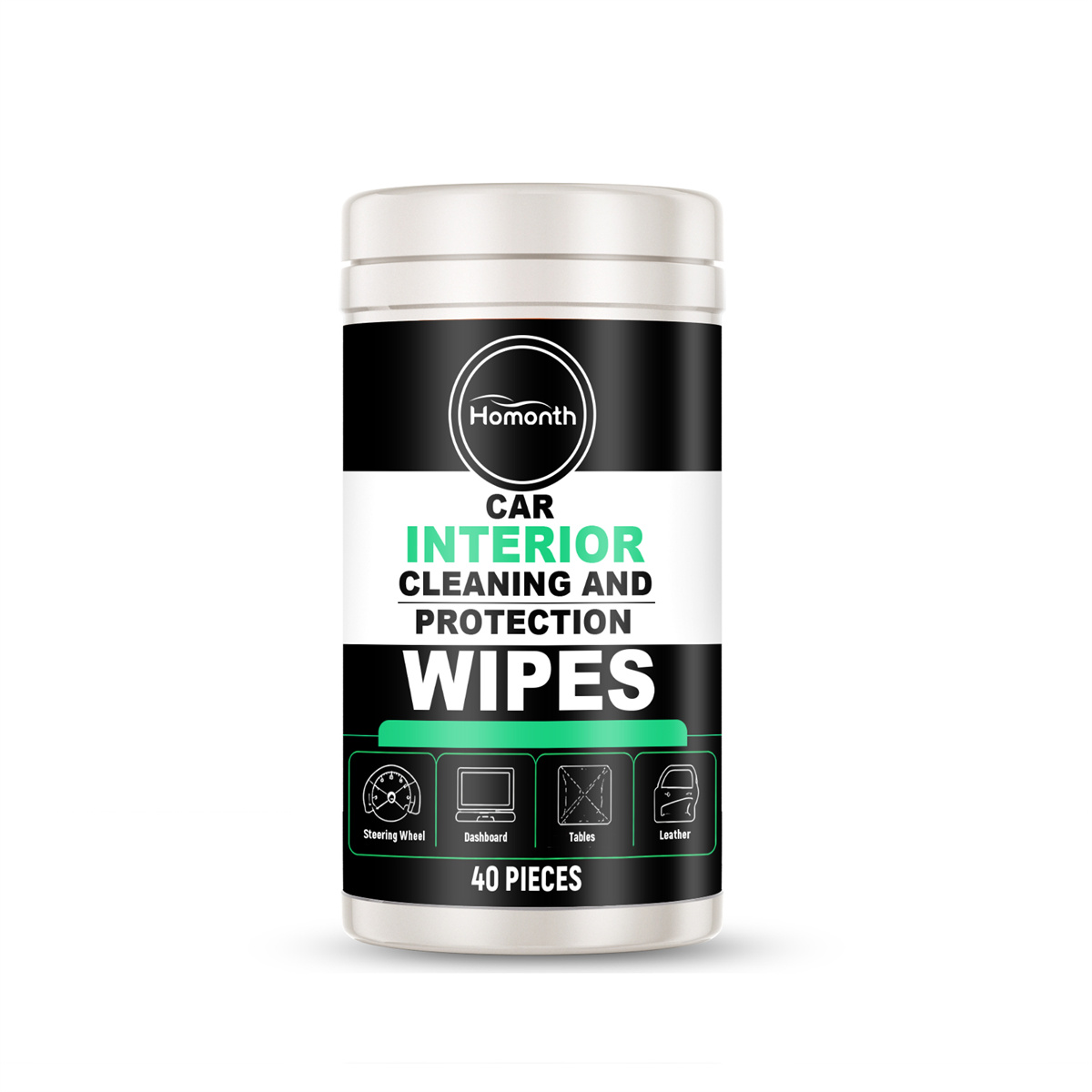 Car Interior Cleaning And Protection Wipes