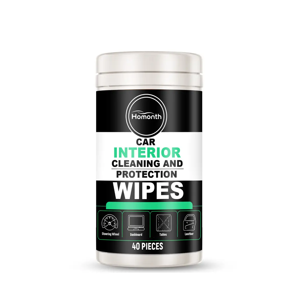 Car Interior Cleaning And Protection Wipes