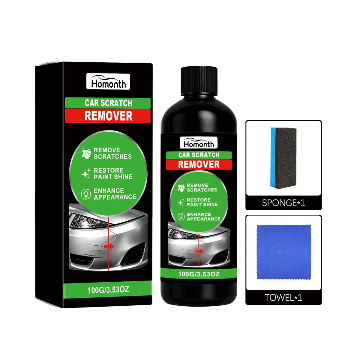Car Scratch Care Package