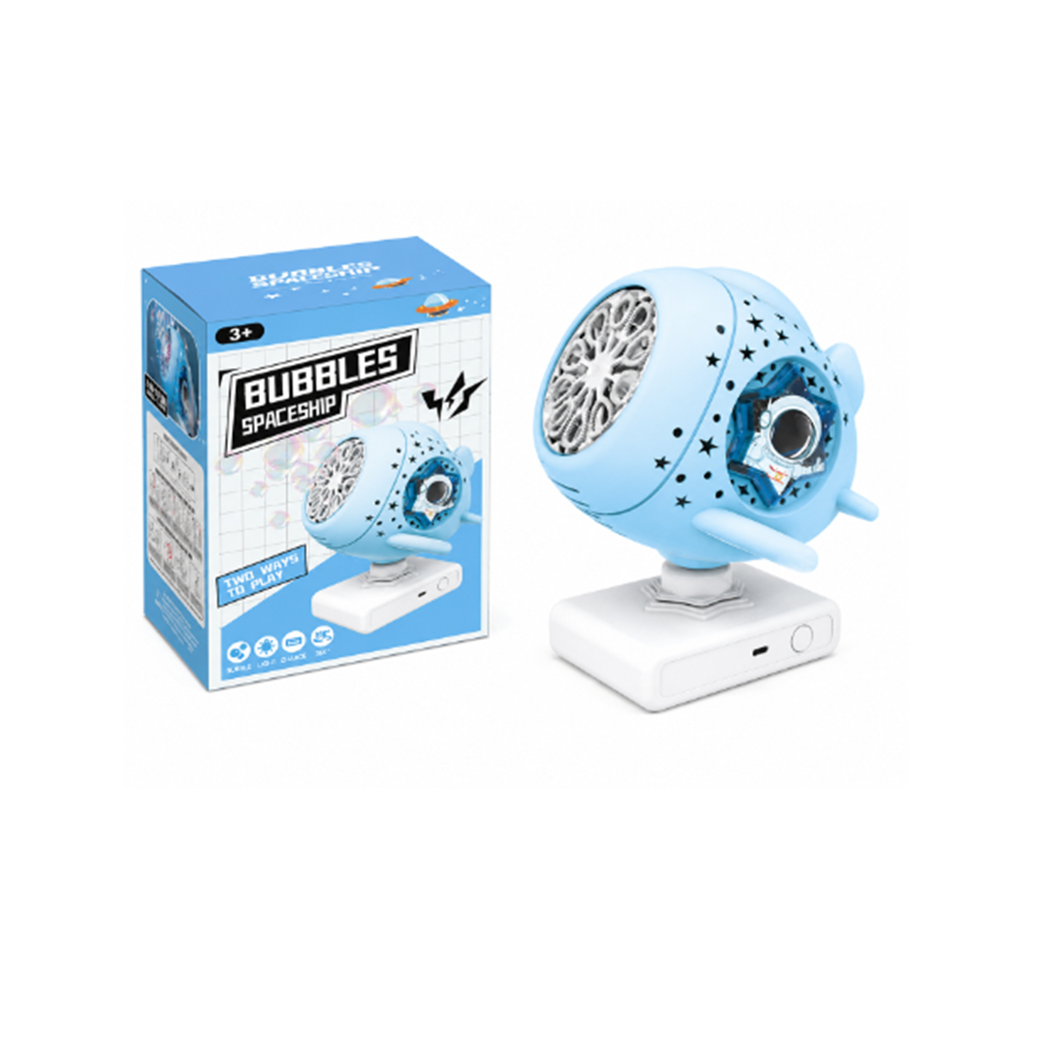 Rotating Version Of Spacecraft Bubble Machine