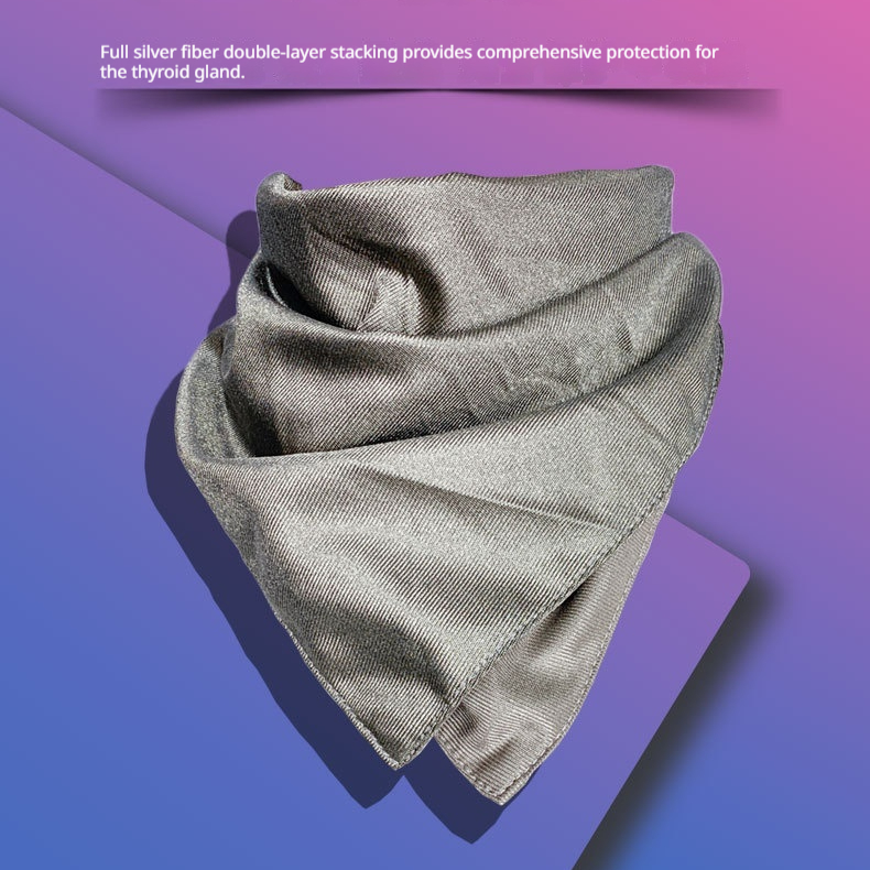 Washable Fiber Radiation-Protective Neck Gaiter