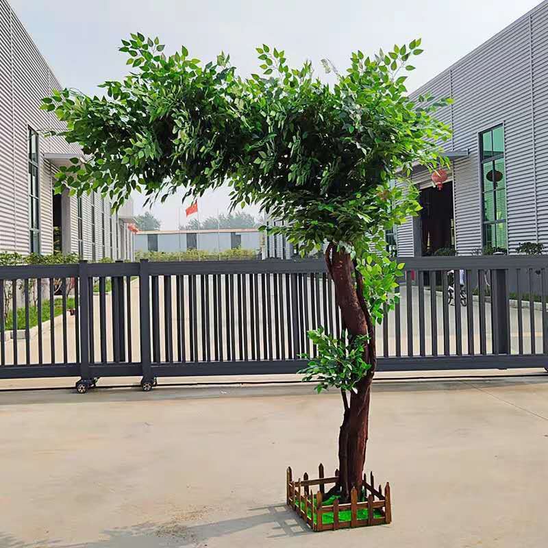 Large-scale Artificial Banyan Tree For Indoor Decoration