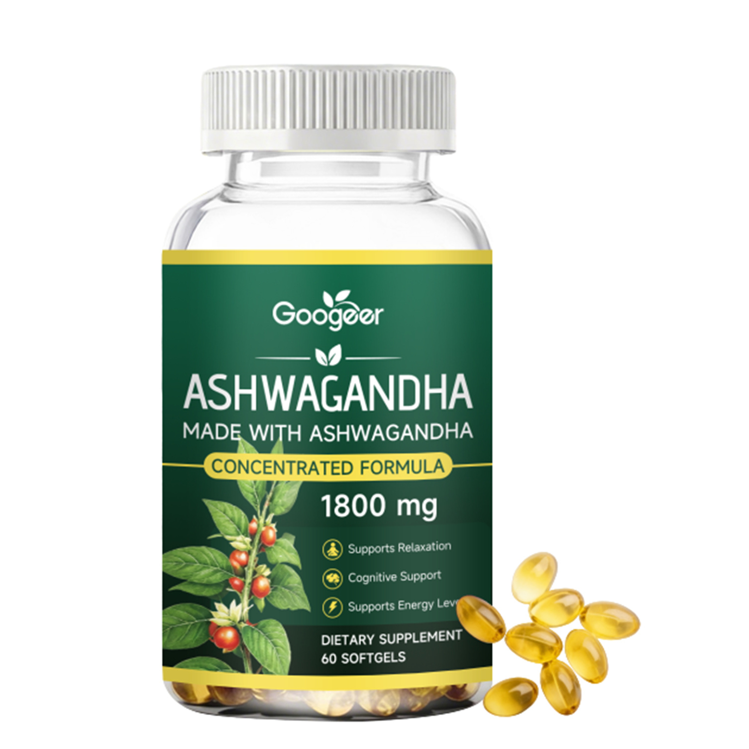 Withania Somnifera Capsule For Relieving Pressure And Relaxing Worry