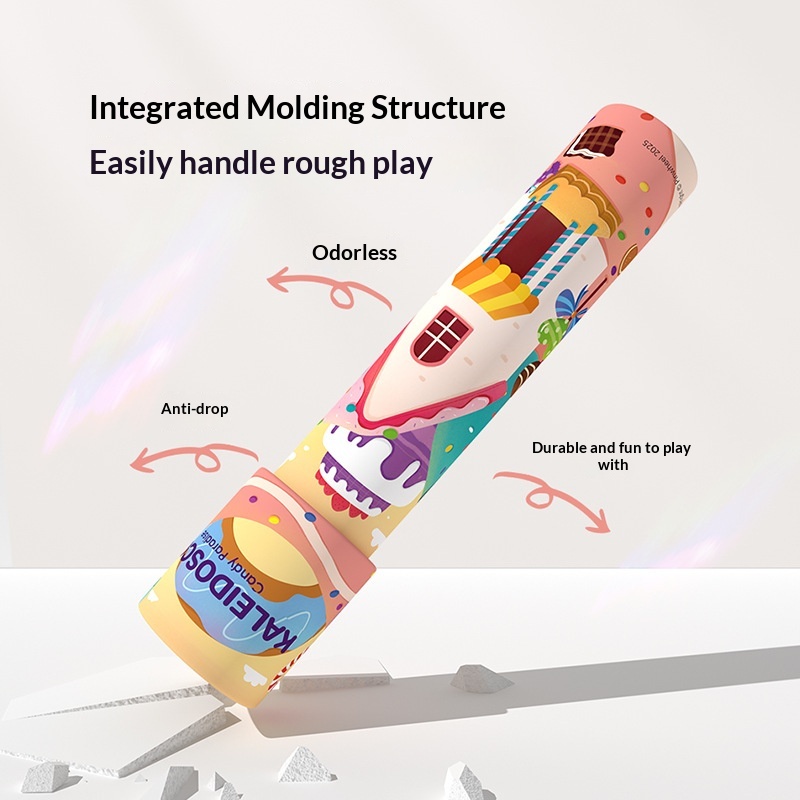 Multifunctional Kaleidoscope Childrens Educational Toy Triangular Prism