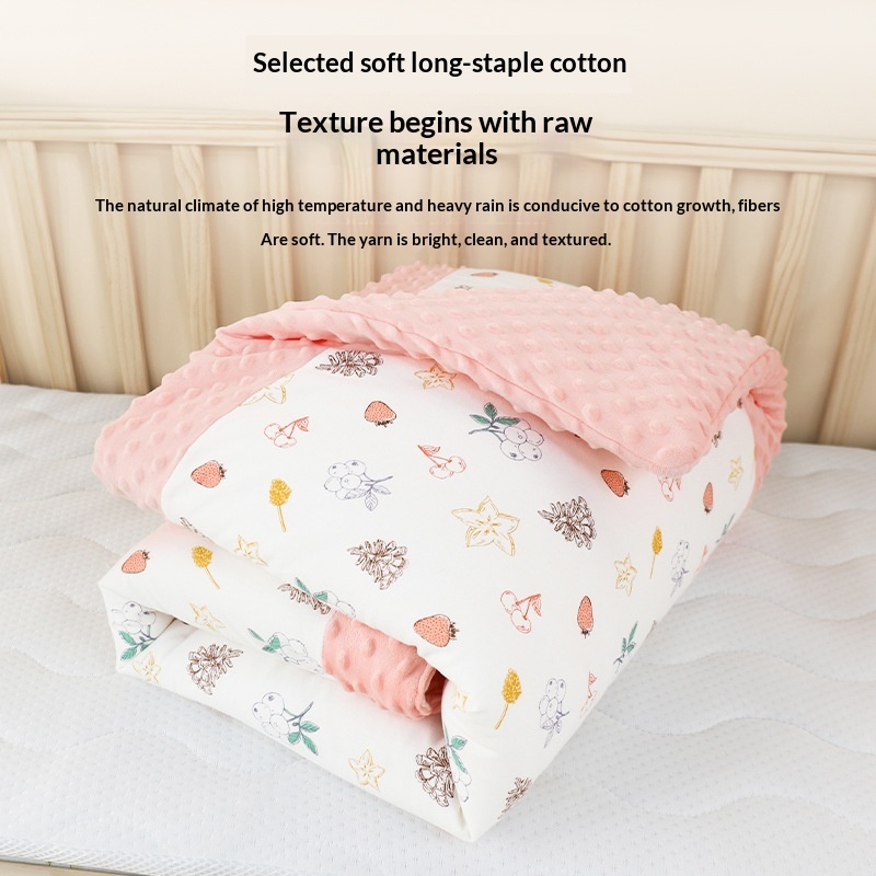 Doudou Velvet Comforting Baby Blanket Temperature-regulating Small Quilt