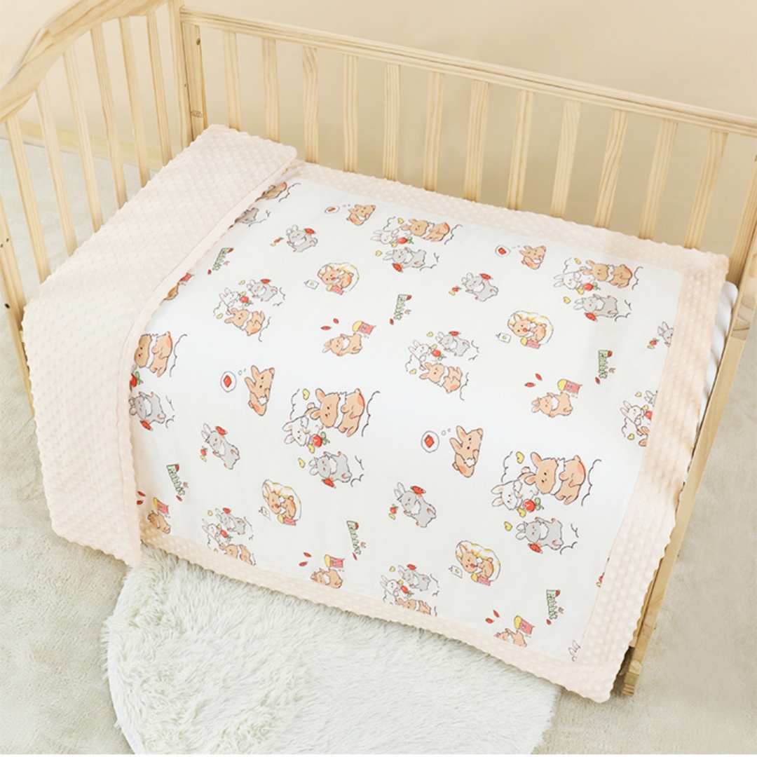 Doudou Velvet Comforting Baby Blanket Temperature-regulating Small Quilt