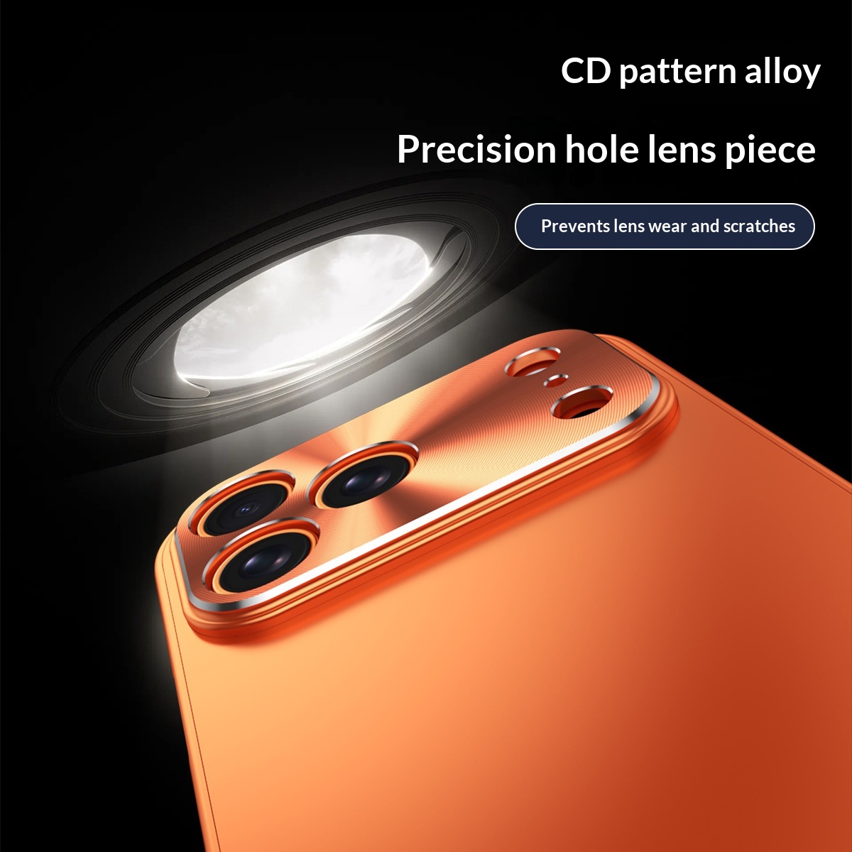 Solid Color Minimalist Metal Anti Drop Phone Case 10