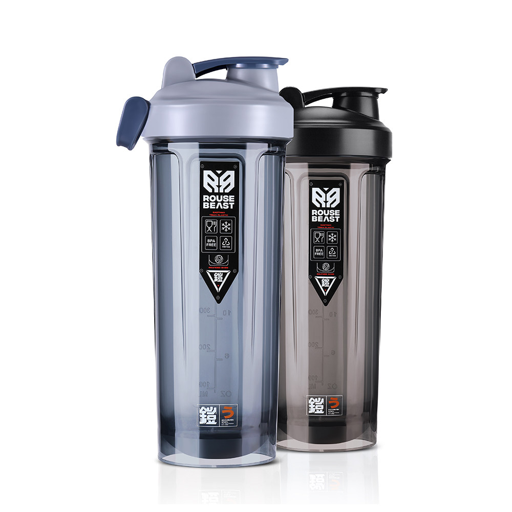 Fitness Water Bottle Protein Shaker Cup — foto 4