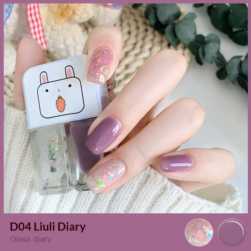 Womens Portable Long-lasting Peel-off Nail Polish