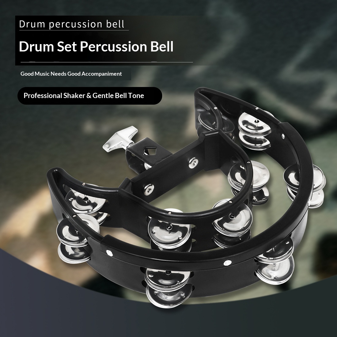 Instrument Drum Set Handbell Jazz Drum Double Row