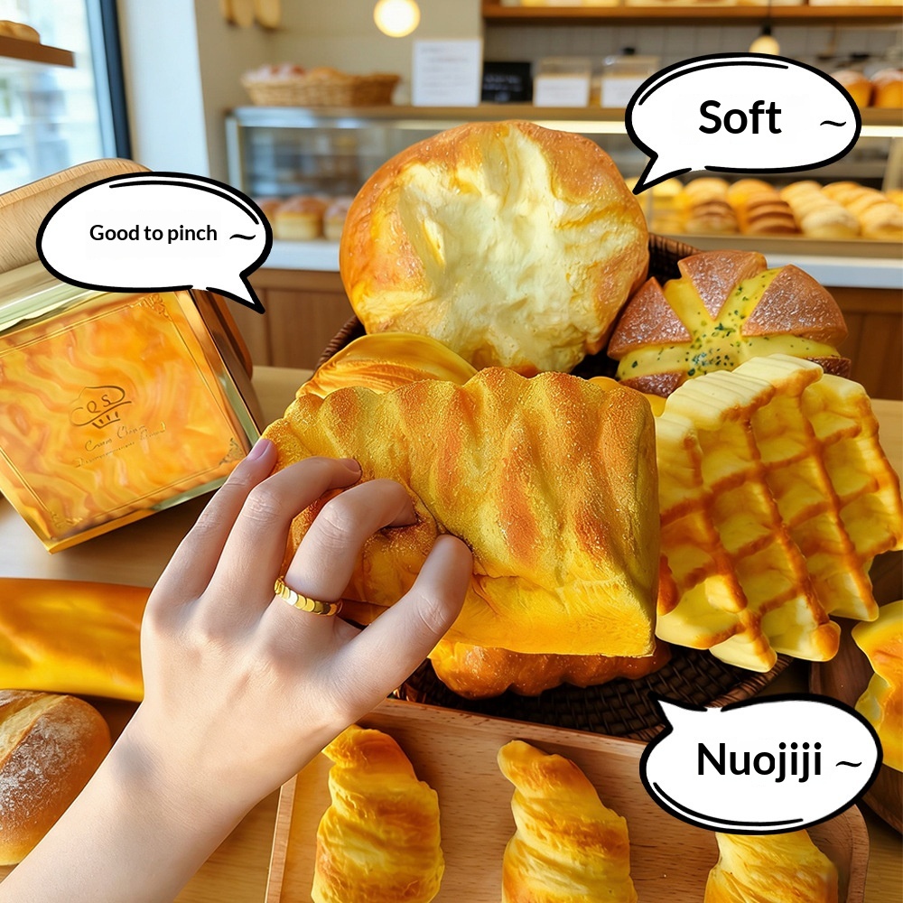 Simulation Bread PU Foam Toy