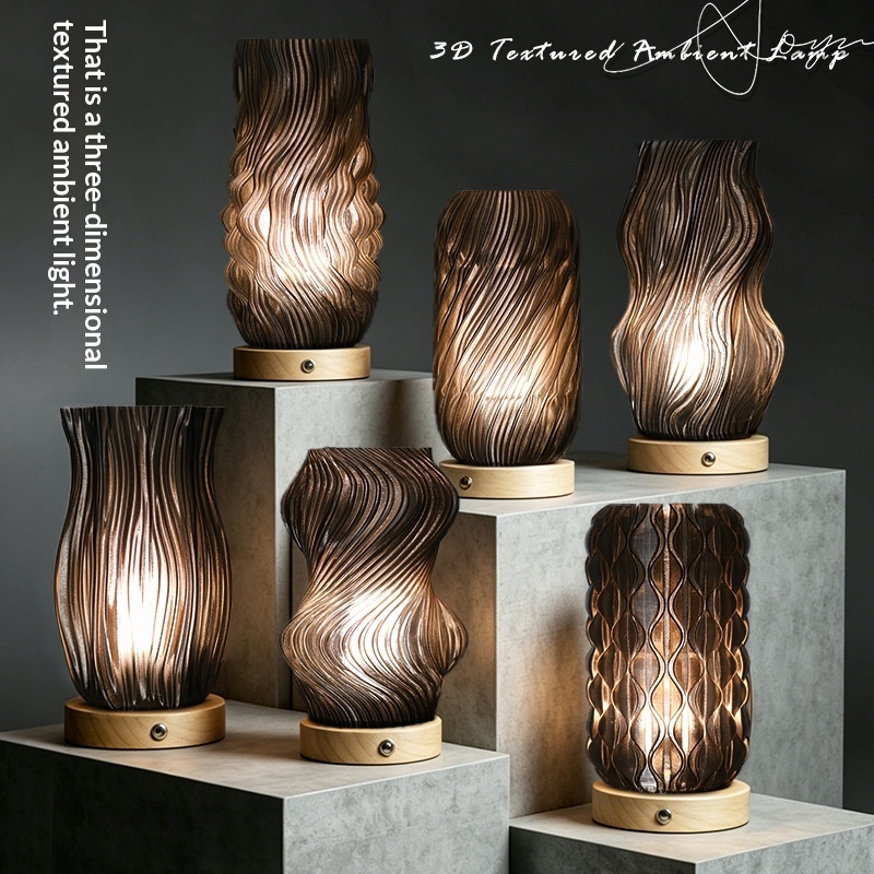 Table Lamp Bedside Lamp Bedroom 3D-printed Night Light