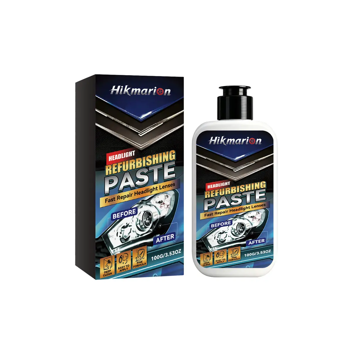 Headlight Refurbishing Paste
