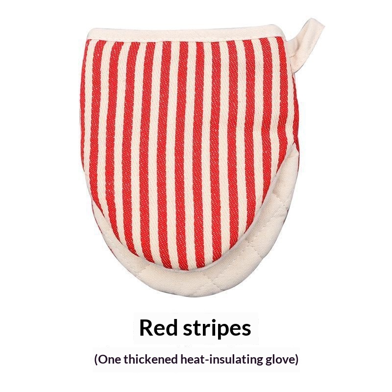 Insulated Duckbill-Shaped Household Kitchen Baking Oven Gloves 9