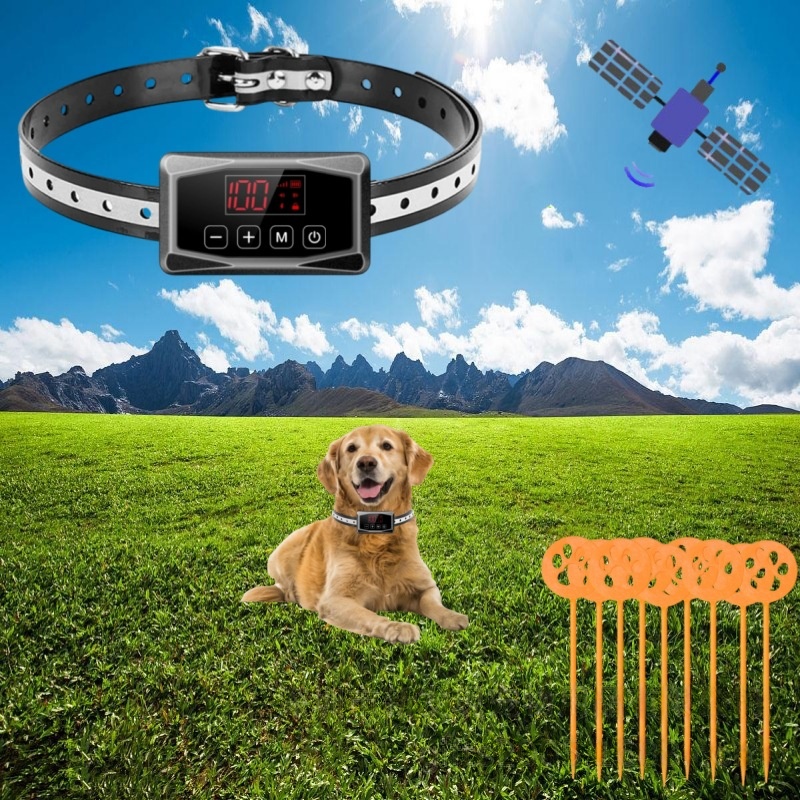 Pet Dog Fence Supplies GPS Positioning Wireless Electronic Fence 2