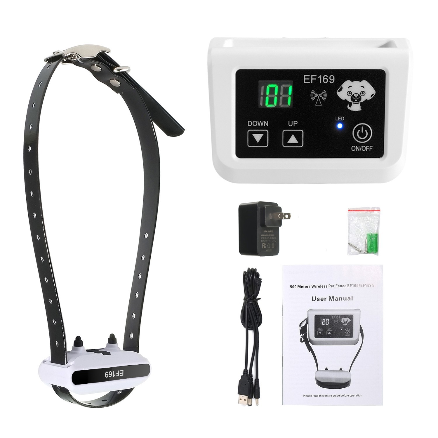 Pet Dog Electronic Fence Anti-loss Device Plastic