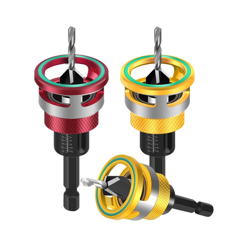 Adjustable Four-edge Countersink Drill Bit