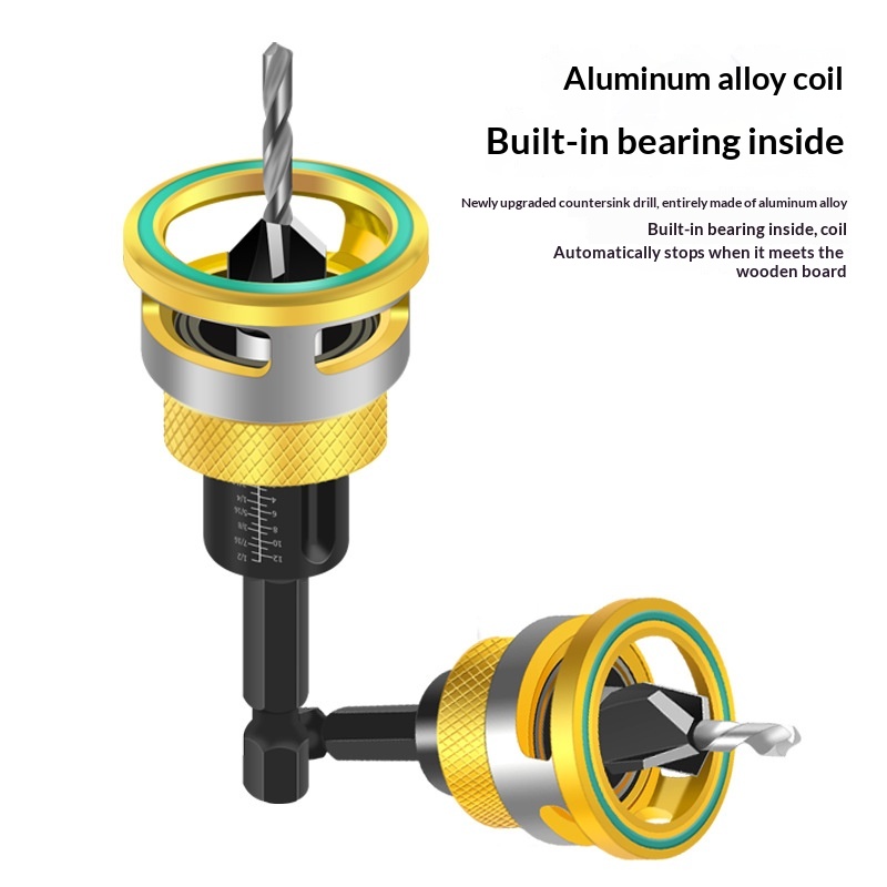 Adjustable Four-edge Countersink Drill Bit 6