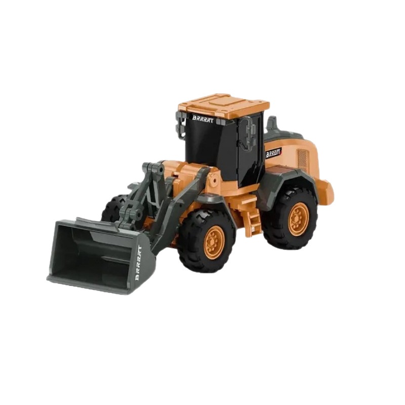 Mini engin de chantier en alliage — bulldozer jouet sonore 6