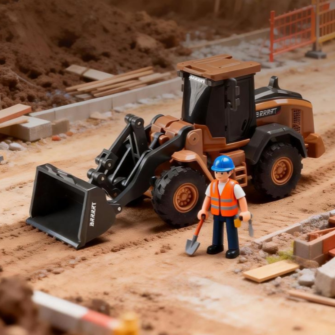 Ask The South Wind Board Game Series  Full-Scale Mini Bulldozer