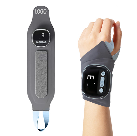 Wrist-rolling Handheld Massage Device