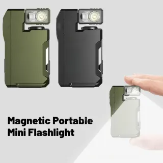 Rechargeable EDC Flashlight 400-lumen EDC Light Portable Mini Flashlight