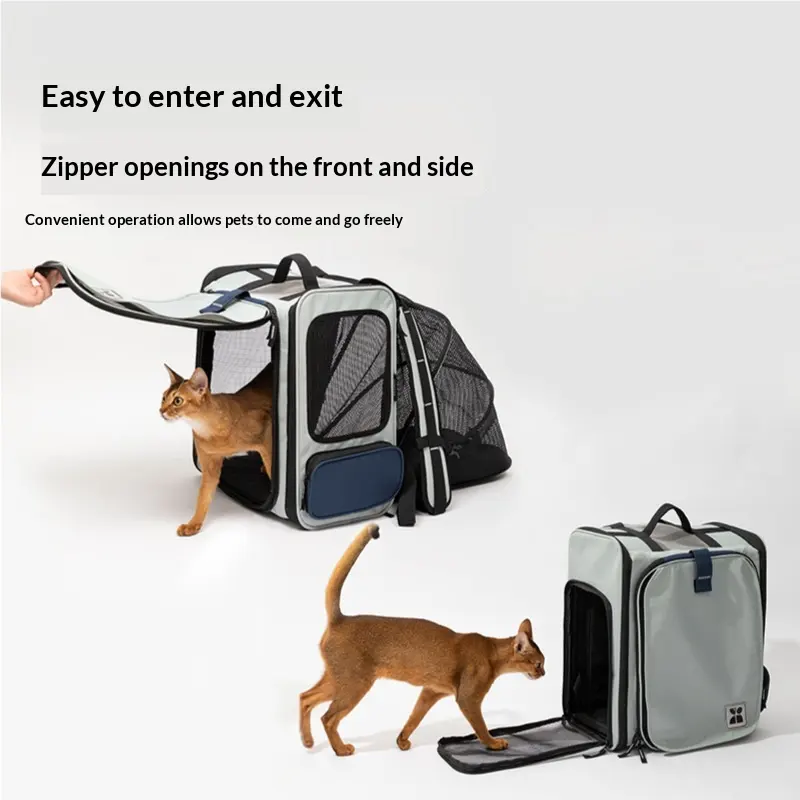 Pet Outdoor Backpack Portable And Breathable Carrier