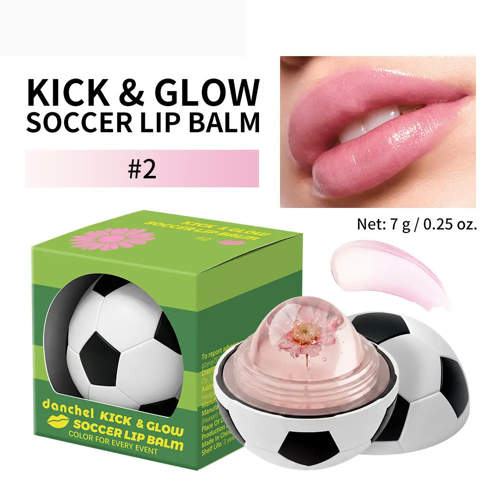 Flower-Color-Changing Moisturizing Lip Balm