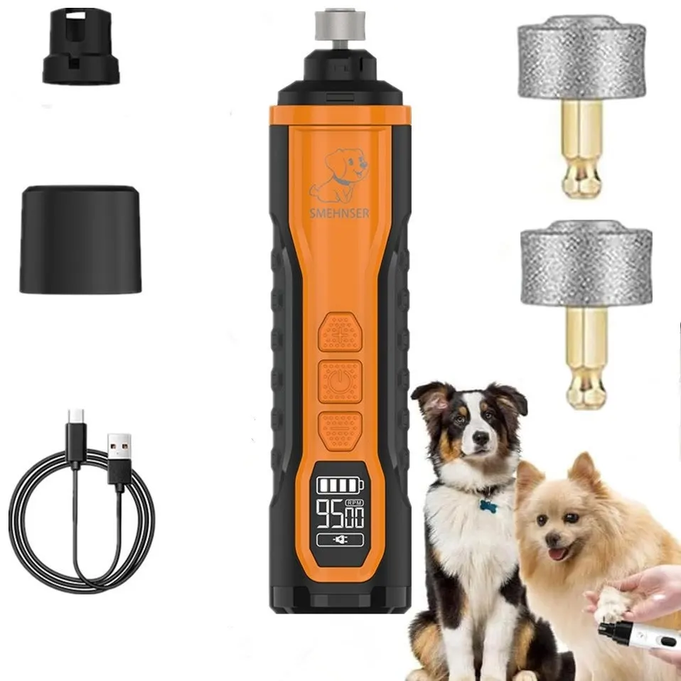 Pet Nail Grinder Cat and Dog Clipper with USB