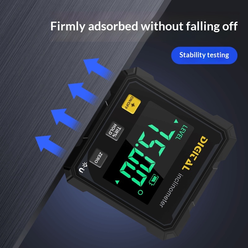 Digital Inclinometer Dual-laser Electronic Digital Angle Box High-precision Level 3