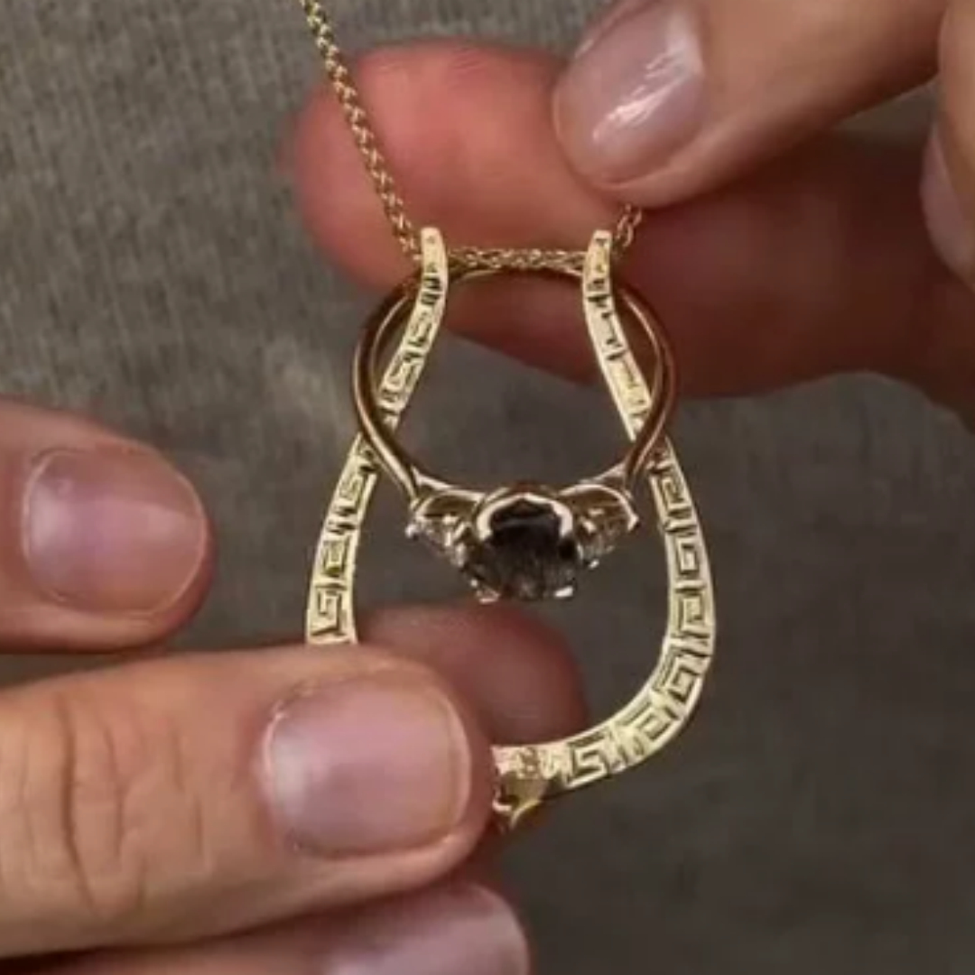 Necklaces Ancient Methods Niche Unique Rings That Can Be Hung