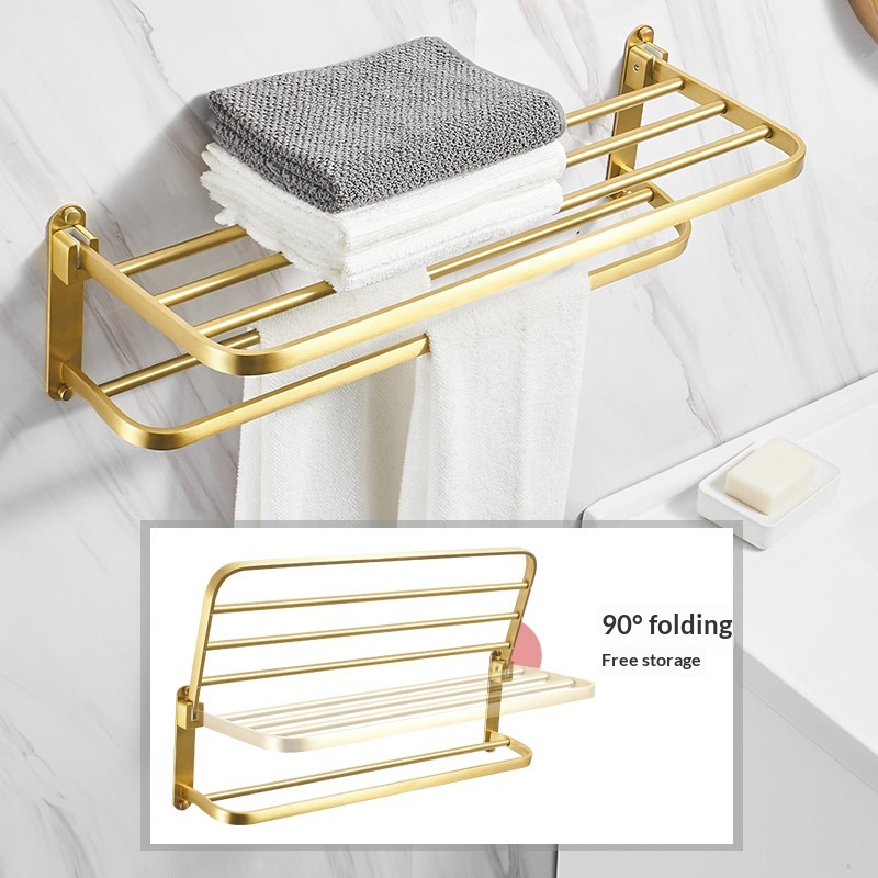 Bathroom Shower Shelf And Bathroom Hardware Hanging Set