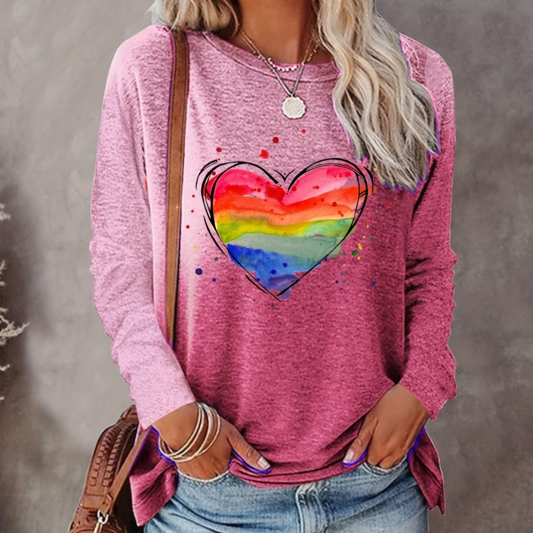 High-quality Breathable Long-sleeve Crew-neck T-shirt
