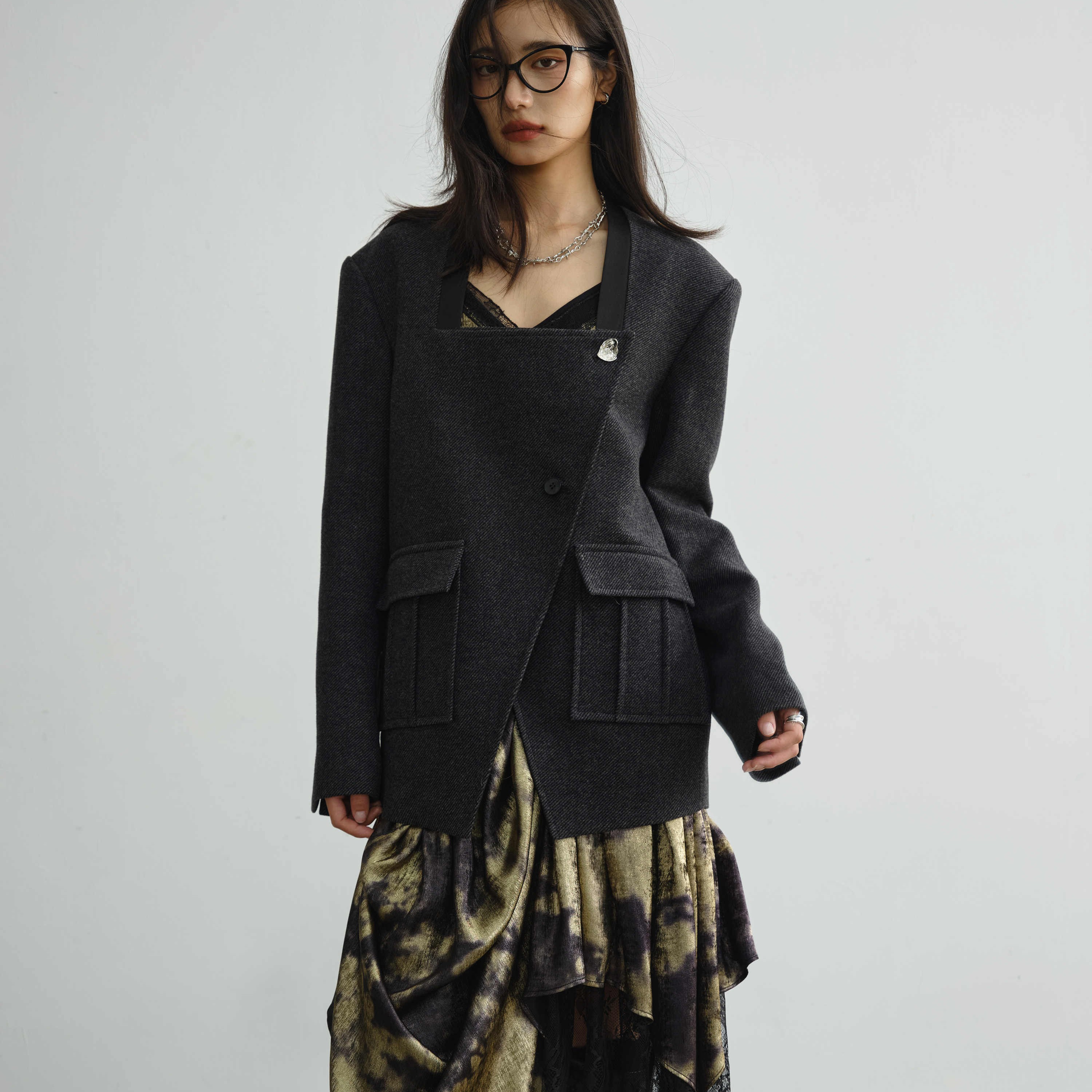 Pocket Profile Wild Woolen Coat
