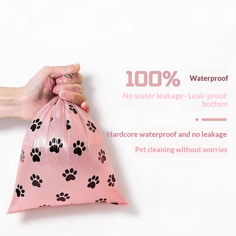 Disposable Thickened Deodorizing Biodegradable Dog Waste Bags - photo 2