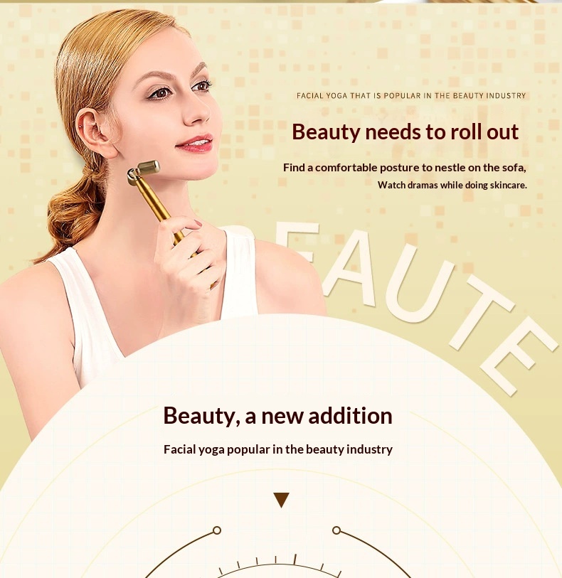 Jindao Facial Shaping Device V DoubleChin Rotating Face Massage Roller
