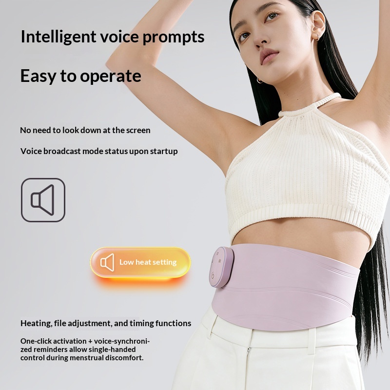 Heated Belly-warming Massage Waist Belt
