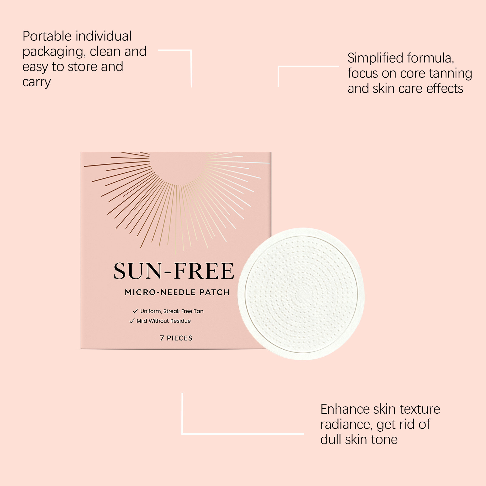 Sun-Free Micro-Needle Patch