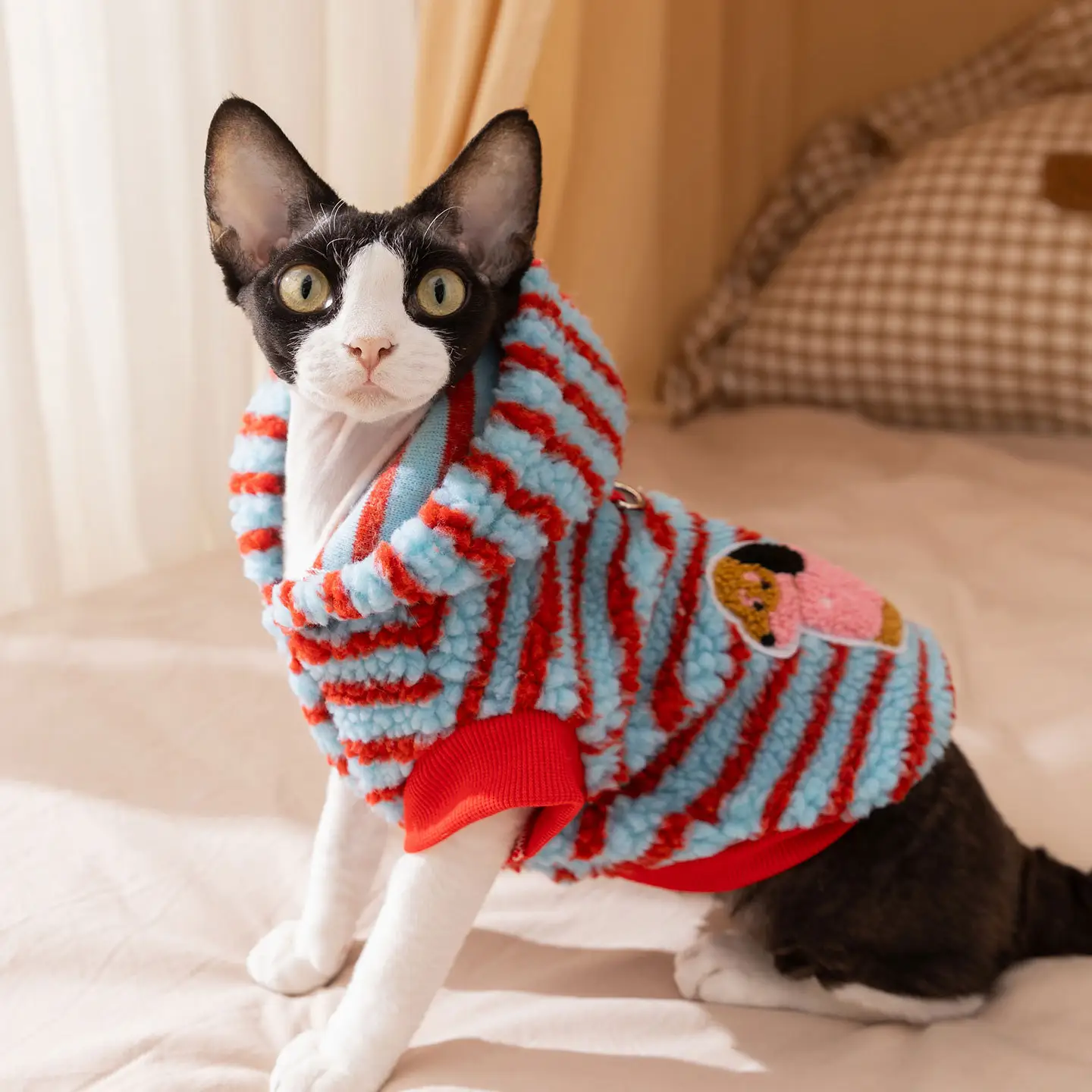 Dog Clothes Fleece Jacket Autumnwinter Style Warm