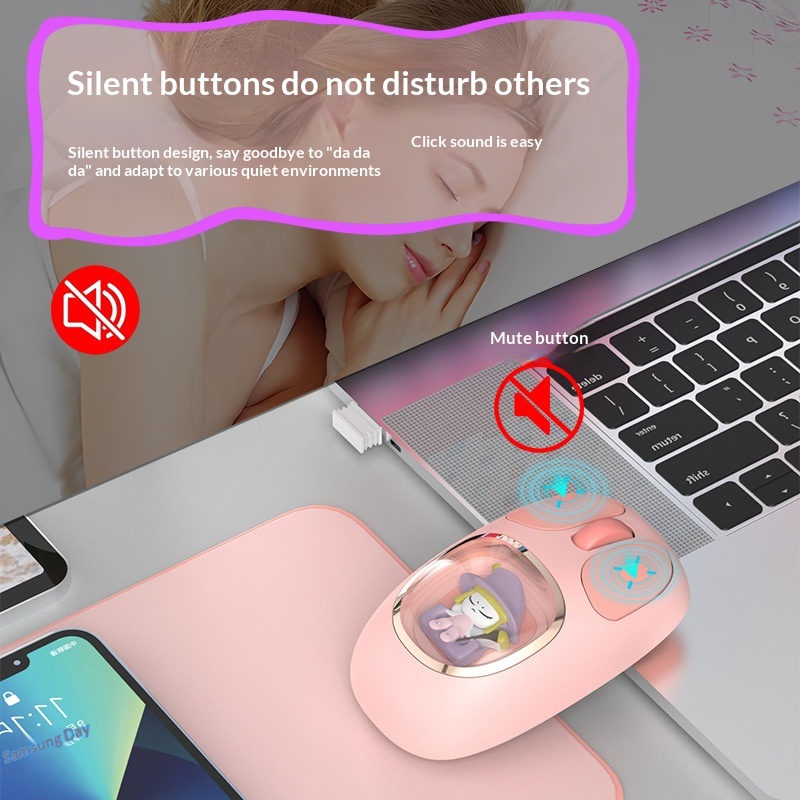 M94 Office Silent Wireless Bluetooth Triple-Mode Mute Mouse
