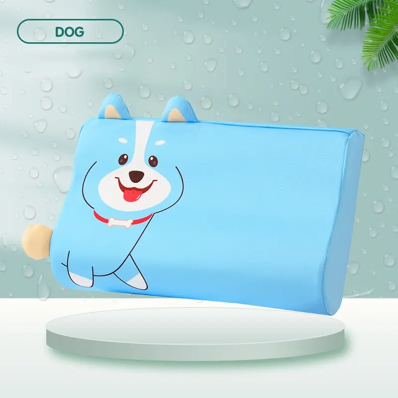 Cartoon Children's Kindergarten Comfortable Latex Pillow