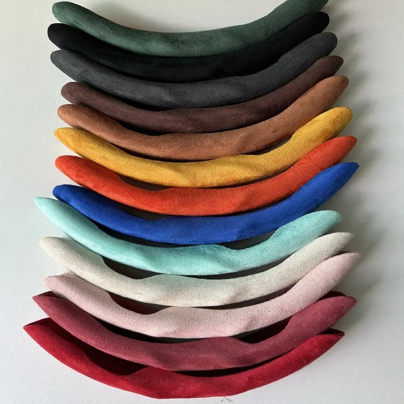 Car Suede Steering Wheel Cover That Absorbs