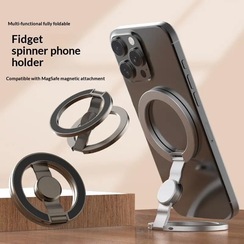 New Double-sided Magnetic Suction Gyro Phone Holder