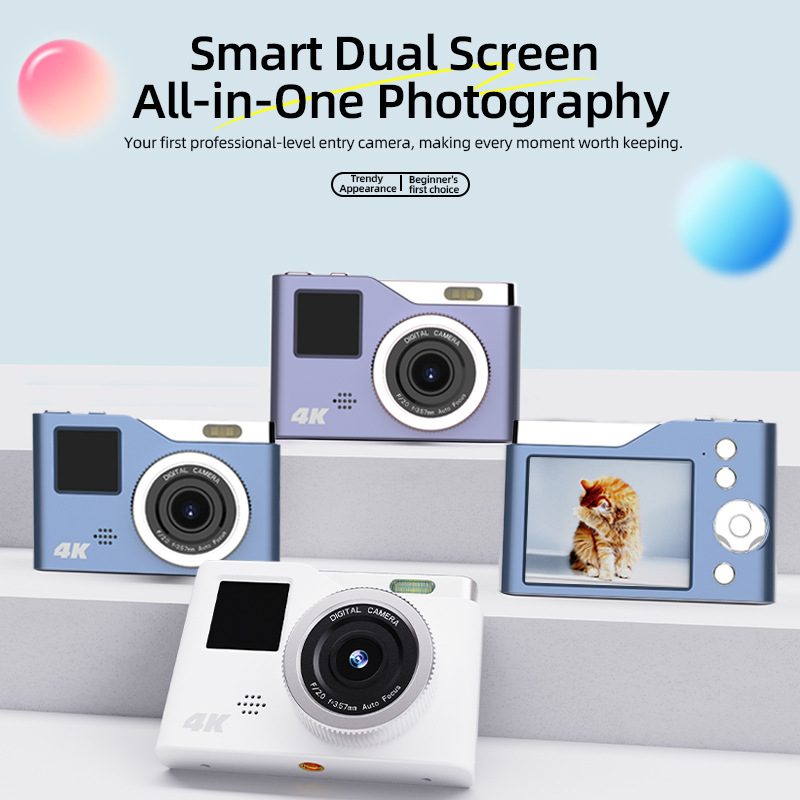 High-pixel Dual-camera Self-portrait Retro