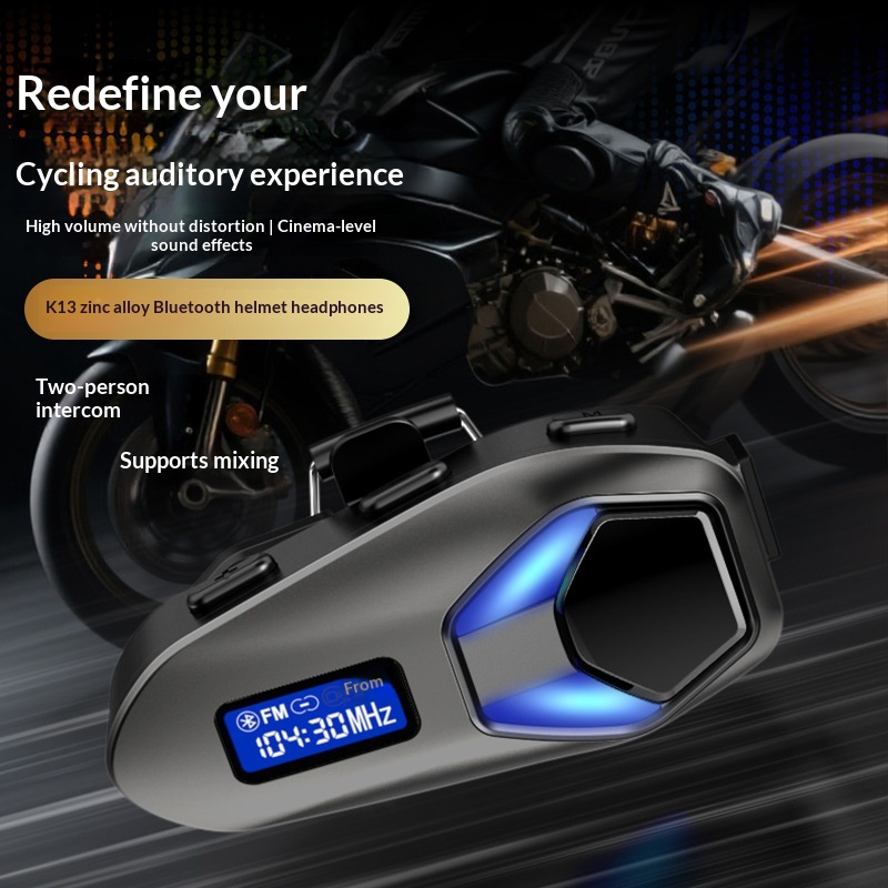 Motorcycle Bluetooth Helmet Headset Sports