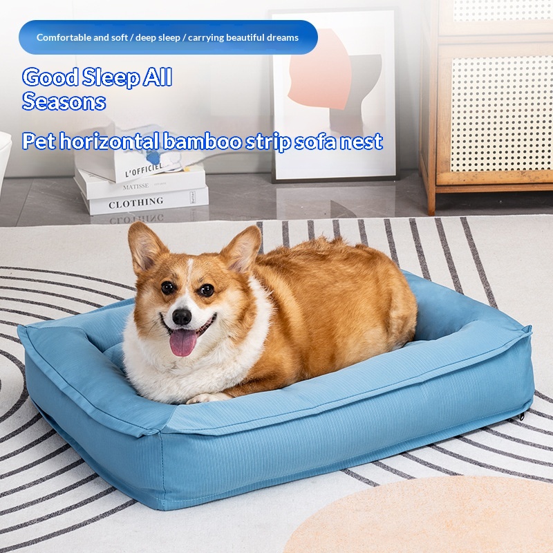Fully Removable And Washable Kennel Summer Waterproof Dog Mat