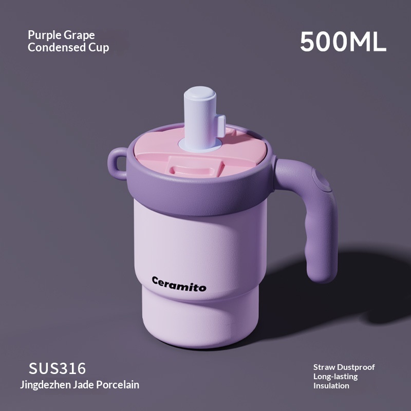 All-ceramic Liner Insulated Straw Cup — foto 5